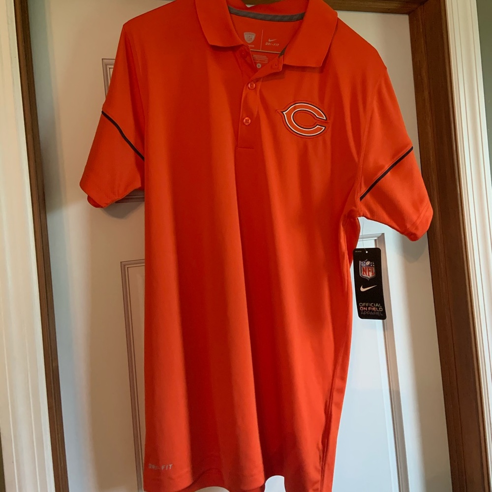 Chicago Bears Nike Dri-Fit Polo
